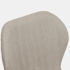 Silla de comedor beige Lydia 54x50x86cm Clau&Chloe^Casa Viva Best