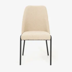 Silla de comedor borreguito beige Mina 49x60x91cm^Casa Viva Hot