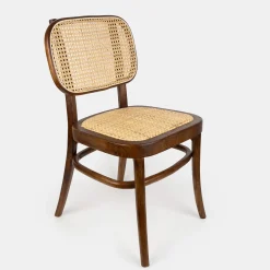 Silla de comedor de madera de olmo Cibran 45x41x83cm Clau&Chloe^Casa Viva