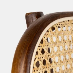 Silla de comedor de madera de olmo Cibran 45x41x83cm Clau&Chloe^Casa Viva