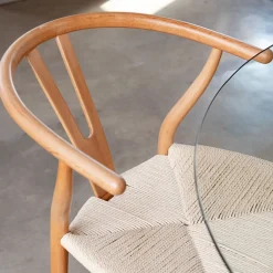 Silla de comedor de madera de haya Irma 56x52x76cm^Casa Viva Clearance