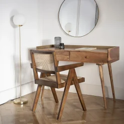 Silla de comedor de madera de olmo Cecilia 50x50x84cm Clau&Chloe^Casa Viva Sale