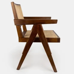 Silla de comedor de madera de olmo Cecilia 50x50x84cm Clau&Chloe^Casa Viva Sale