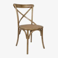 Silla de comedor de madera de olmo Antique 46x42x87cm^Casa Viva Hot