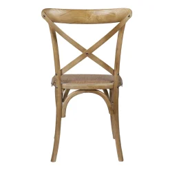 Silla de comedor de madera de olmo Antique 46x42x87cm^Casa Viva Hot