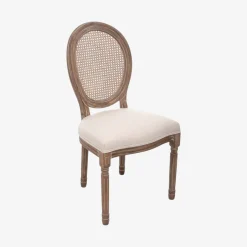 Silla de comedor de madera de abedul beige Monarch 50x56x96cm^Casa Viva Hot