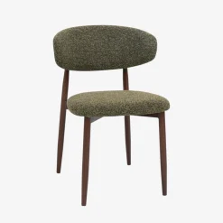 Silla de comedor efecto madera verde Martina 54x52x76cm Clau&Chloe^Casa Viva Clearance