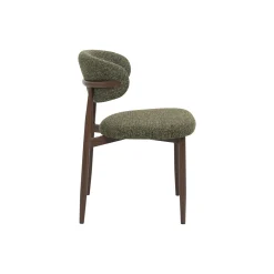 Silla de comedor efecto madera verde Martina 54x52x76cm Clau&Chloe^Casa Viva Clearance