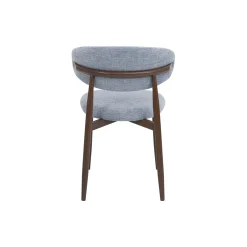 Silla de comedor efecto madera azul Martina 54x52x76cm Clau&Chloe^Casa Viva Hot