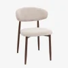 Silla de comedor efecto madera marfil Martina 54x52x76cm Clau&Chloe^Casa Viva Online