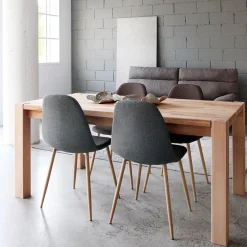 Silla de comedor gris oscuro Concept 45x55x86cm^Casa Viva Discount