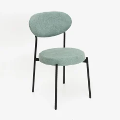 Silla de comedor verde agua Candela 49x53 Clau&Chloe^Casa Viva Clearance