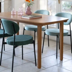 Silla de comedor verde agua Candela 49x53 Clau&Chloe^Casa Viva Clearance