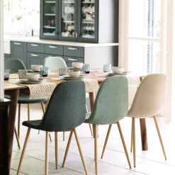 Silla de comedor verde Concept 45x55x86cm^Casa Viva Sale