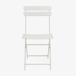 Silla de jardín plegable de metal gris Bistro 40x38x90cm^Casa Viva Discount