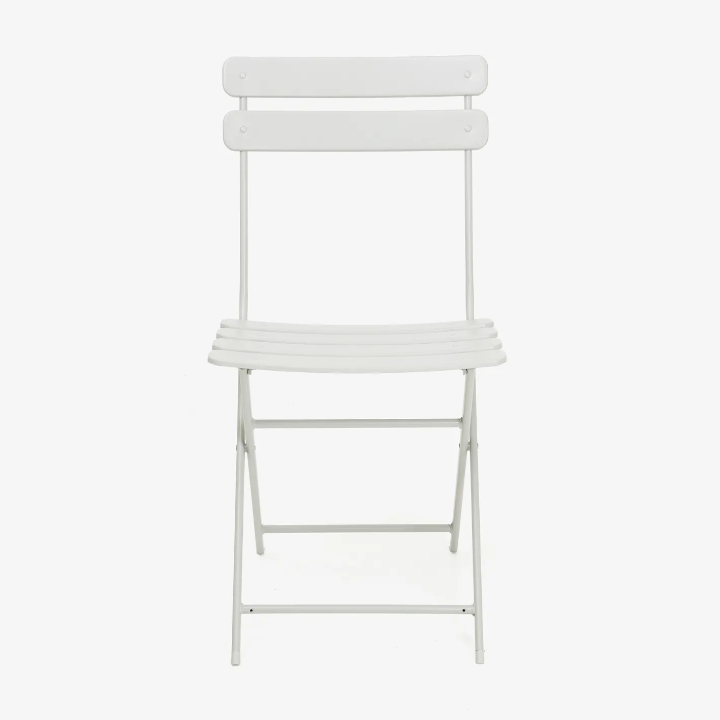 Silla de jardín plegable de metal gris Bistro 40x38x90cm^Casa Viva Discount