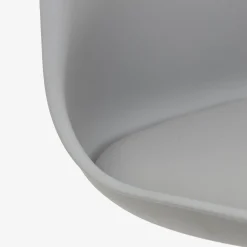 Silla de oficina con ruedas gris Tulip 48x55x45cm^Casa Viva Outlet