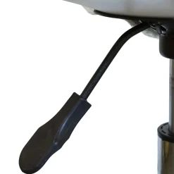 Silla de oficina con ruedas blanca Tulip 48x55x82cm^Casa Viva Best