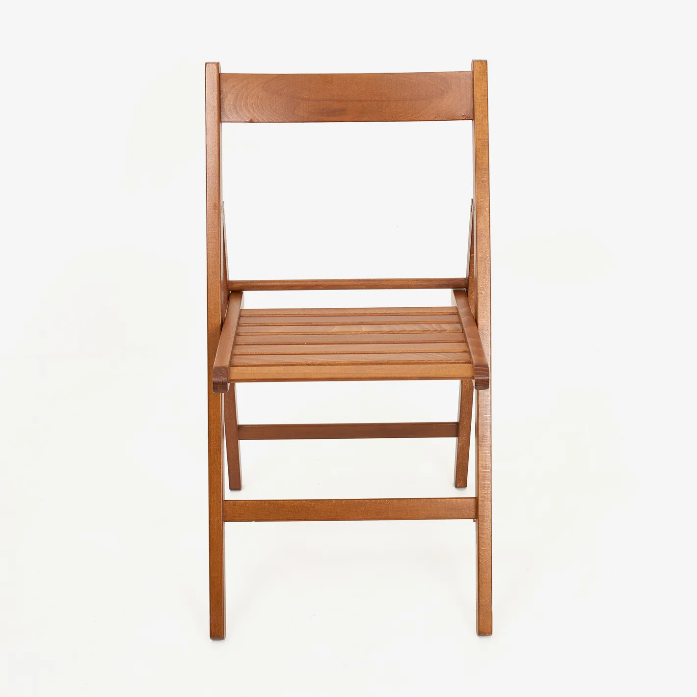 Silla plegable de madera de haya oscura Gema 43x48x79cm^Casa Viva