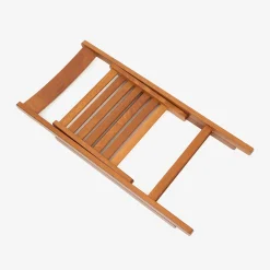 Silla plegable de madera de haya oscura Gema 43x48x79cm^Casa Viva