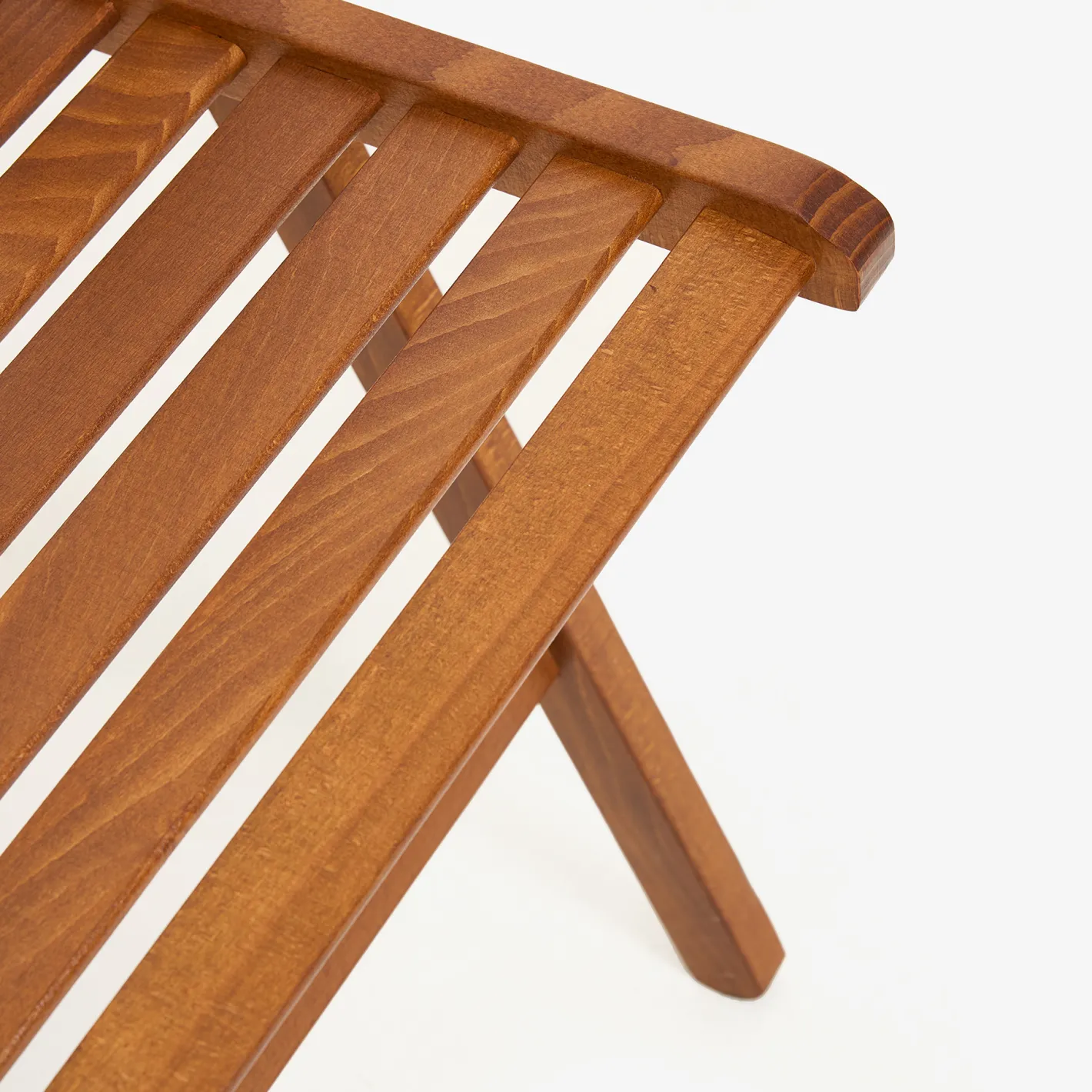 Silla plegable de madera de haya oscura Gema 43x48x79cm^Casa Viva