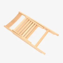 Silla plegable de madera de haya natural Gema 43x48x79cm^Casa Viva Clearance