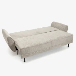 Sofá cama de 3 plazas gris claro Fules 212x85x85cm^Casa Viva New