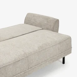 Sofá cama de 3 plazas gris claro Fules 212x85x85cm^Casa Viva New