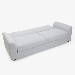 Sofá cama de 3 plazas gris Barita 216x85x85cm^Casa Viva Outlet