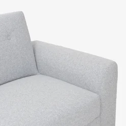 Sofá cama de 3 plazas gris Barita 216x85x85cm^Casa Viva Outlet