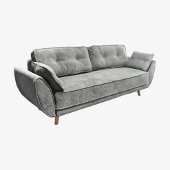 Sofá cama de 3 plazas gris Fules 212x85x85cm^Casa Viva Discount