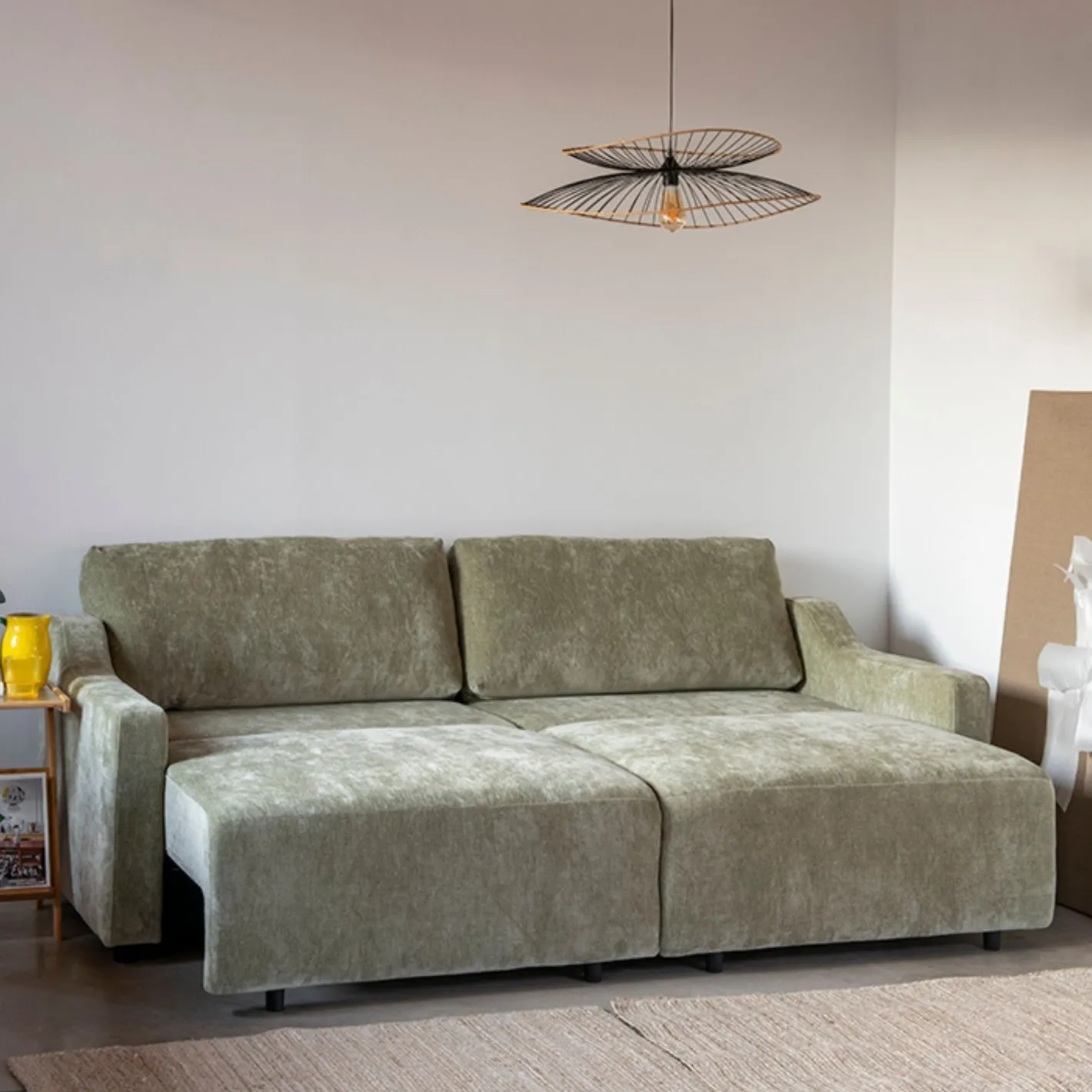 Sofá cama de 3 plazas mint Duman 229x113x86cm^Casa Viva New