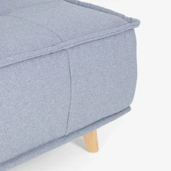 Sofá cama individual gris claro Gael 104x92x84cm^Casa Viva Clearance