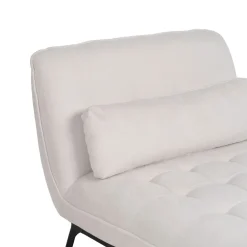 Sofá modular chaise longue crema 168x90x82cm^Casa Viva Discount