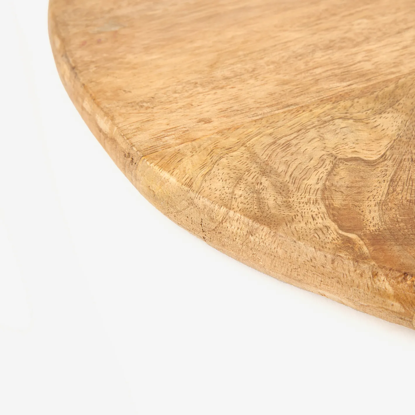 Tabla de cortar de madera mango Ø50cm^Casa Viva Clearance
