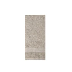 Toalla de tocador de algodón beige Vic 30x50cm - 500 gr/m²^Casa Viva Outlet