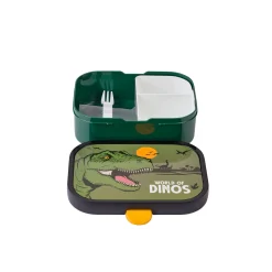 Táper de plástico infantil Dino 18x13x6cm - 0,75L^Casa Viva Online
