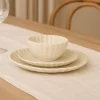 Vajilla de 12 piezas de cerámica marfil Varena^Casa Viva Best
