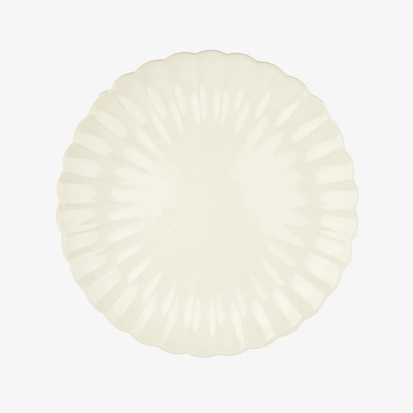 Vajilla de 12 piezas de cerámica marfil Varena^Casa Viva Best