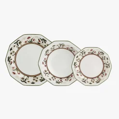 Vajilla de 12 piezas de cerámica Flora^Casa Viva Discount