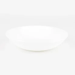 Vajilla de porcelana de 18 piezas blanca de arcopal Yelen^Casa Viva Online