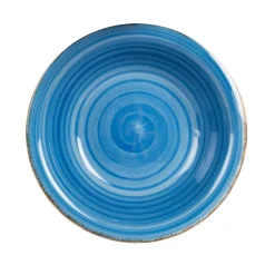 Vajilla de porcelana de 18 piezas de gres azul Vita^Casa Viva Online