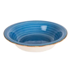 Vajilla de porcelana de 18 piezas de gres azul Vita^Casa Viva Online