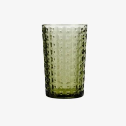 Vaso alto de vidrio verde Forea 35cl^Casa Viva Hot