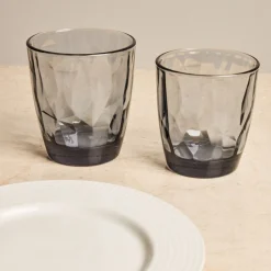 Vaso de agua de cristal Ocean Blue Diamond 30cl - Bormioli^Casa Viva Clearance