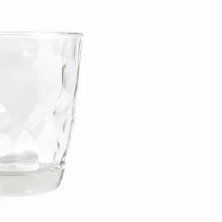 Vaso de agua de cristal transparente Diamond 30cl^Casa Viva Best