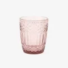 Vaso de cristal rosa Aliss 25cl^Casa Viva Online