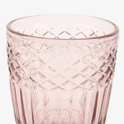 Vaso de cristal rosa Aliss 25cl^Casa Viva Online