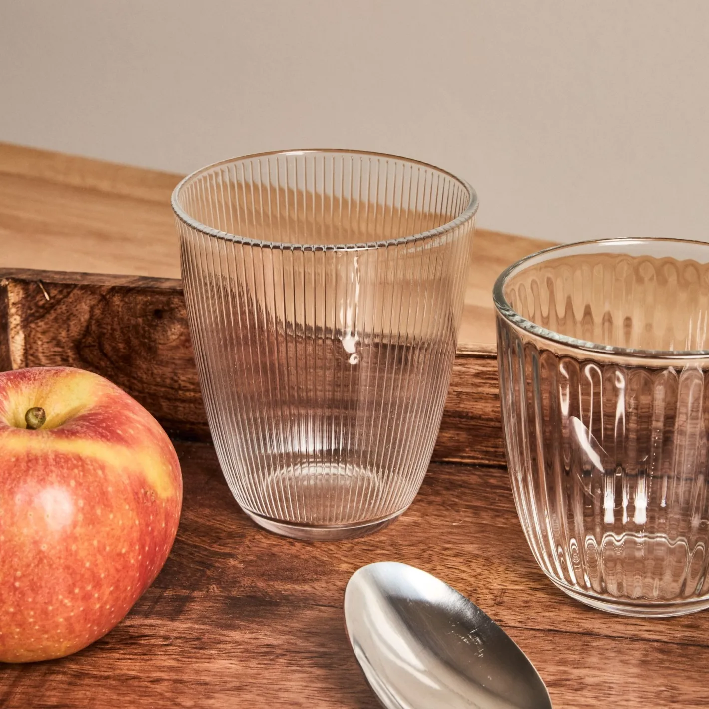 Vaso de cristal Stripy 31cl^Casa Viva Discount