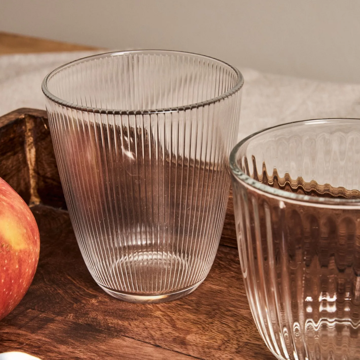 Vaso de cristal Stripy 31cl^Casa Viva Discount
